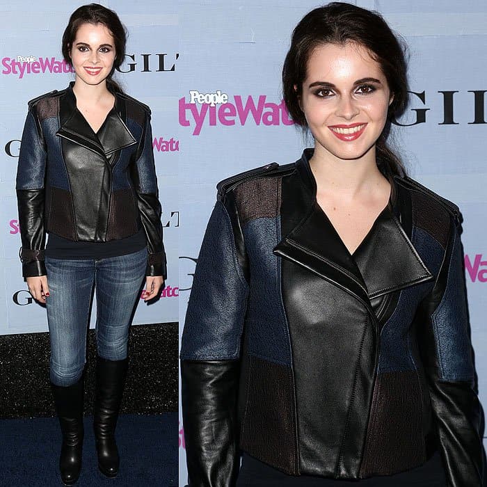 American actress Vanessa Marano at the People StyleWatch 3rd annual Denim Issue party