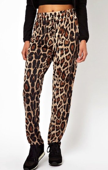 Brave Soul Leopard Track Pants
