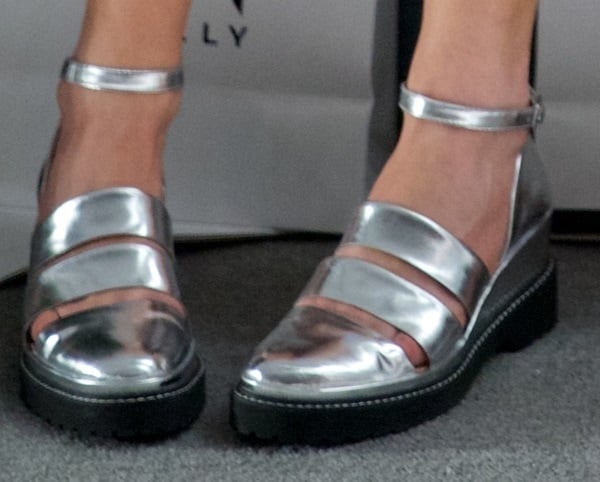 Interesting shoes at Spring 2014 New York Fashion Week