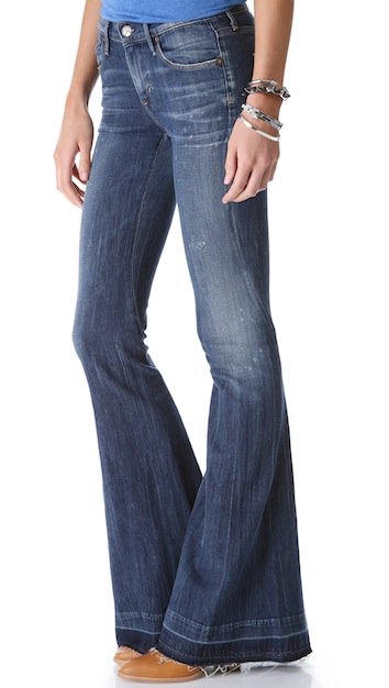 Citizens of Humanity "Charlie" Super Flare Jeans in Dizzy