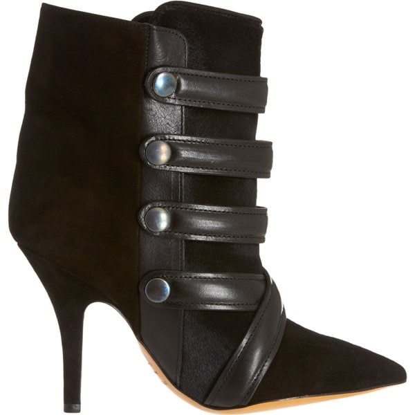 Isabel Marant 'Tacy' Suede Ankle Boots in Black