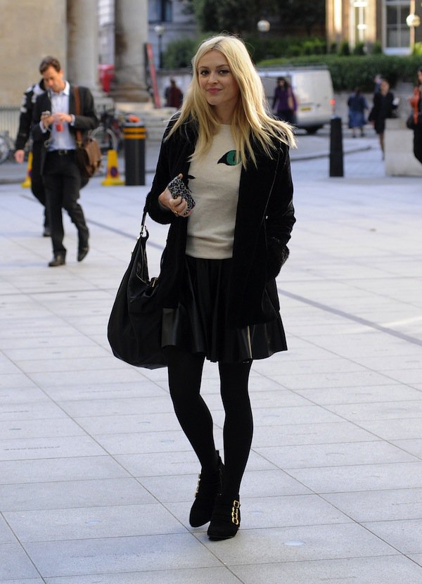 Fearne Cotton arrives at Radio 1