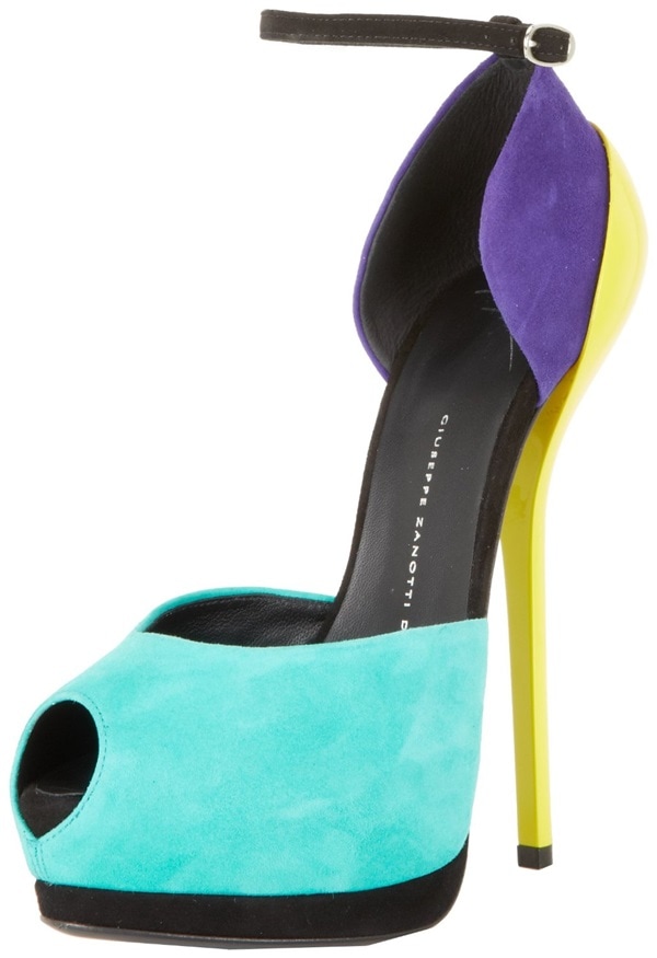 Giuseppe Zanotti Ankle-Strap Sandals Colorblock