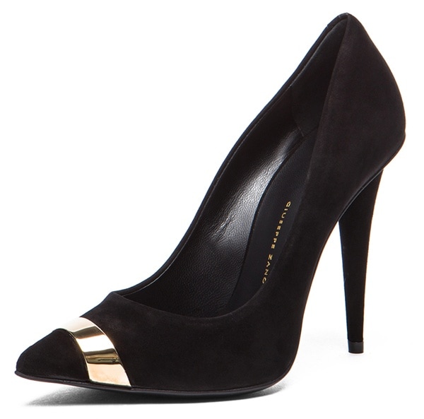 Giuseppe Zanotti Gold-Panel Pumps