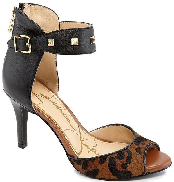 Jessica Simpson Mindie Sandals in Brown/Black