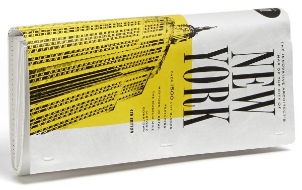 NYC Map Themed Clutch from Kate Spade's 'Far from the Tree' Series