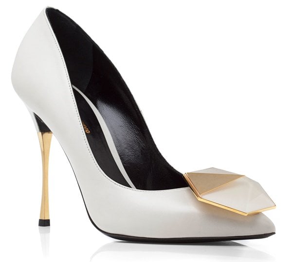 nicholas kirkwood gilded pumps