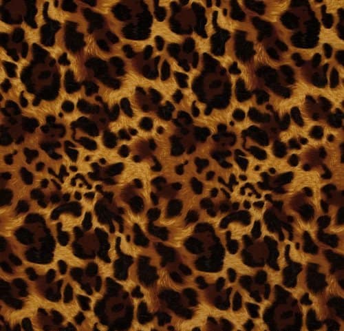 Kaufman Fabrics 58 Wide Laguna Stretch Cotton Jersey in Leopard Print