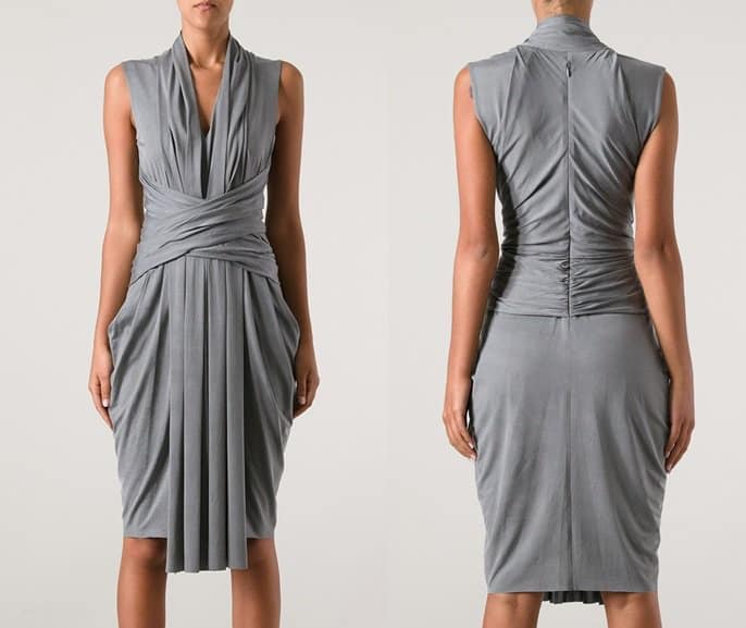 Alexander Wang Draped Sleeveless Dress