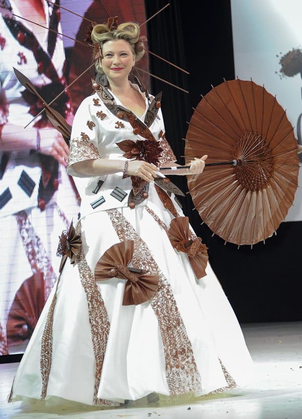 Stunning chocolate couture at the 2013 Chocolate Fashion Show