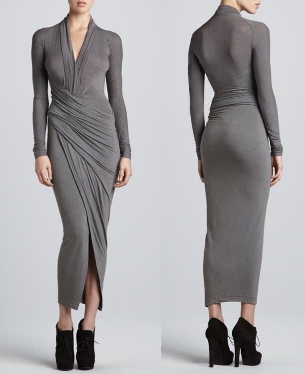 Donna Karan Draped Dress