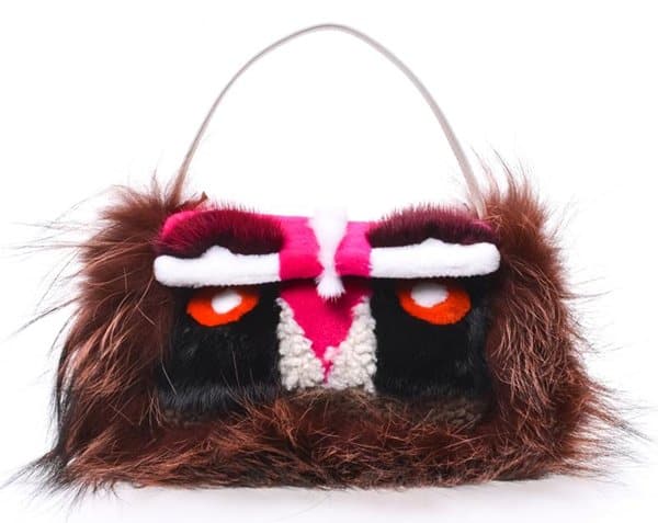 Fendi Mini Monster Baguette Bag