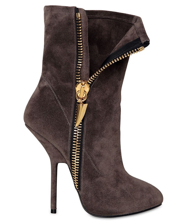 Giuseppe Zanotti Suede Zipped Boots