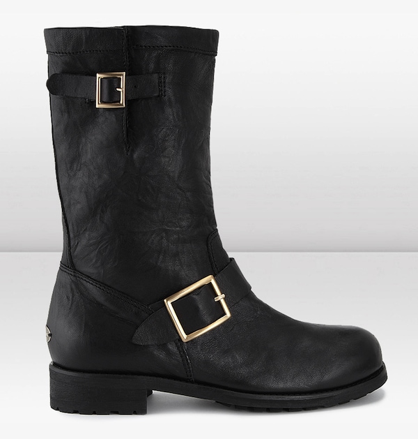 Jimmy Choo Biker Unlined Boots