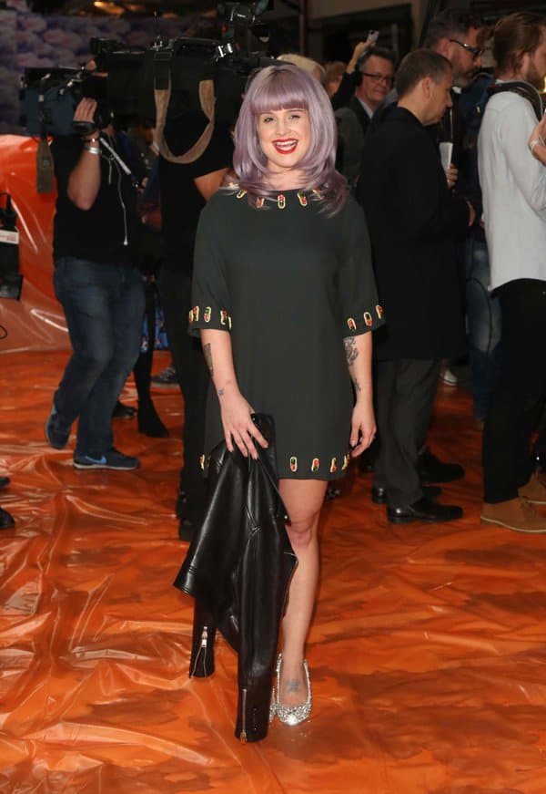 Kelly Osbourne attends the House Of Holland show during London Fashion Week SS14 on September 14, 2013 in London, England