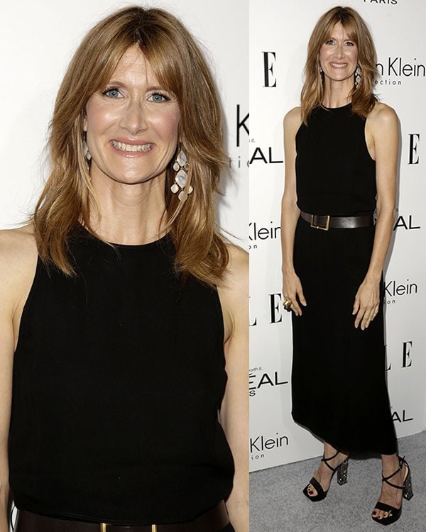 Laura Dern at Elle's 20th Annual Women in Hollywood Celebration at Four Seasons Hotel in Beverly Hills, California, on October 21, 2013