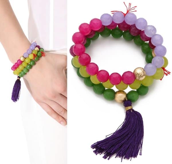 Lead Colorblock Bracelet Set