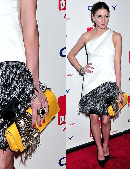 Olivia Palermo at the 2010 "DKMS' 4th Annual Linked Against Leukemia Gala" in New York City on April 29, 2010