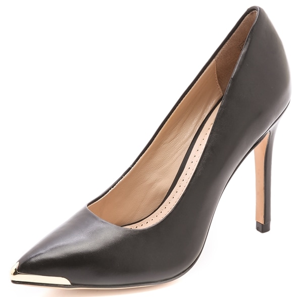 Pour La Victoire Christelle Metal Toe Pumps