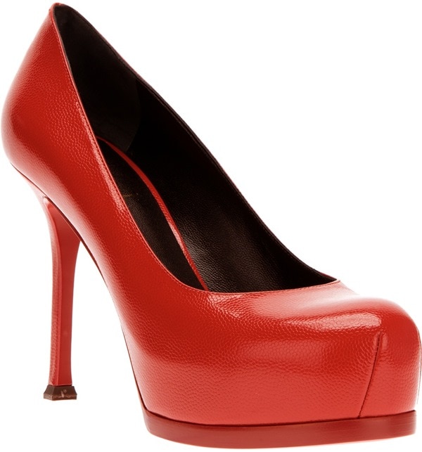 Saint Laurent Red Tribtoo Pump