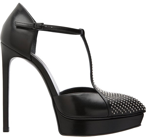 Saint Laurent T-Strap Janis Pumps