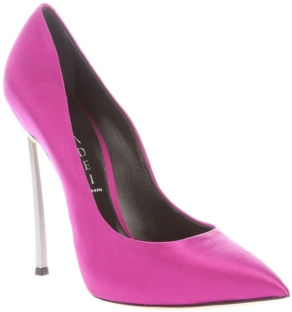 Casadei "Blade" Silk Pump