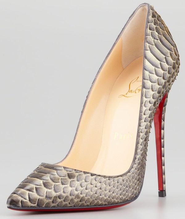 Christian Louboutin "So Kate" Pumps in Python