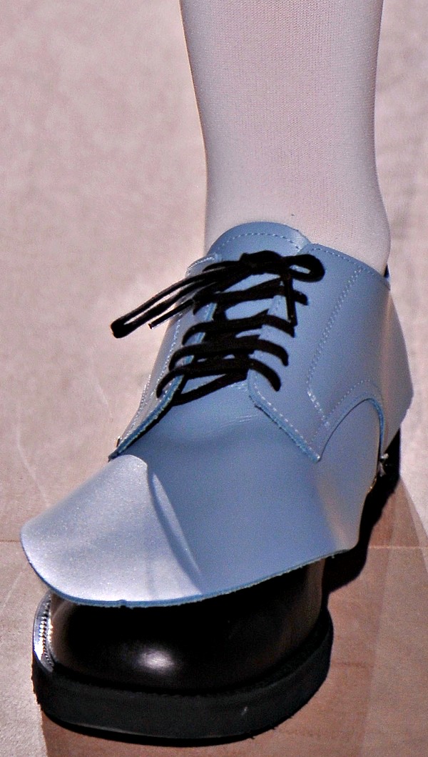 Remarkable shoes from the Comme des Garçons Spring/Summer 2014 collection runway show