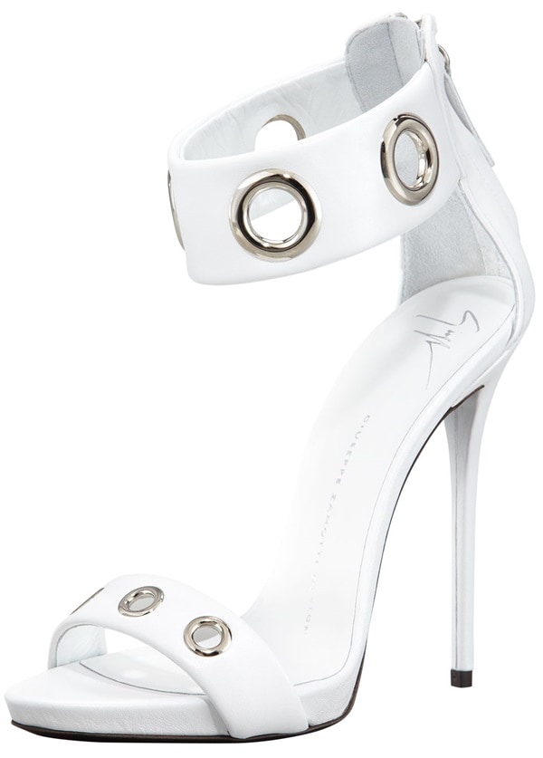Giuseppe Zanotti Eyelets Ankle-Wrap Sandals