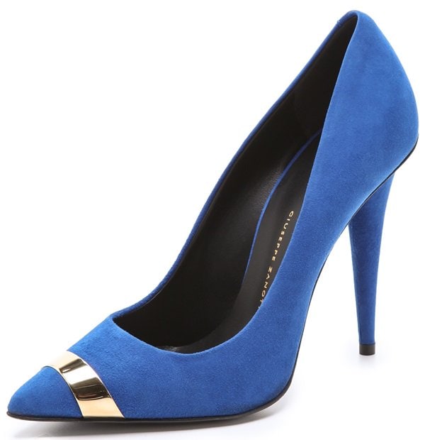 Giuseppe Zanotti Metal-Detail Cap-Toe Pumps