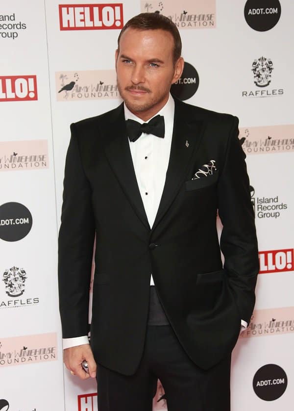 Matt Goss attends the Amy Winehouse Foundation Ball at the Dorchester Hotel on November 20, 2013