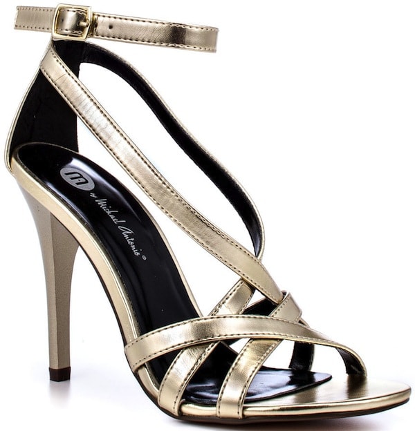 Michael Antonio "Jennings" Metallic Sandals