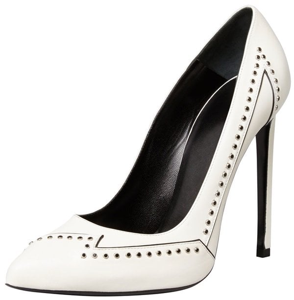 Saint Laurent Janis Flash Studded Pumps