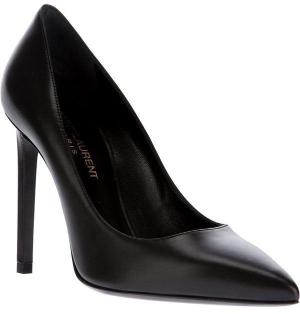 Saint Laurent "Paris" Pumps in Black