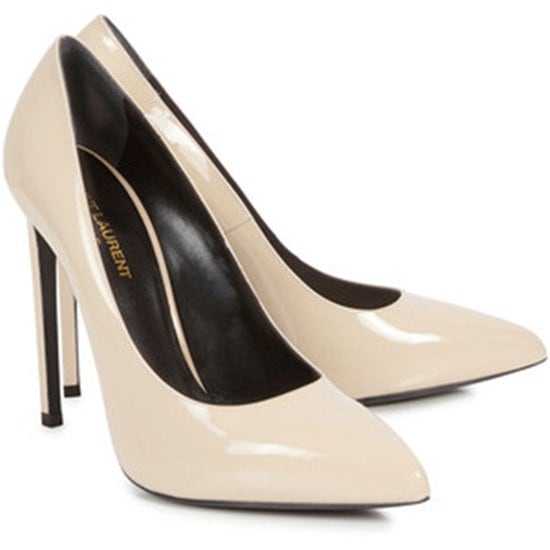 Saint Laurent "Paris" Pumps in Nude