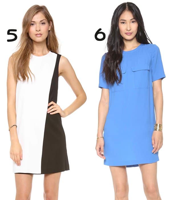 Theory Randla C Dress and Camilla and Marc Rhythmic Shift Dress