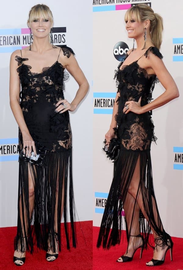 Heidi Klum at the 2013 American Music Awards