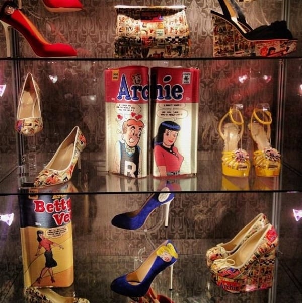 Charlotte Olympia's "Archie's Girls" Resort 2014 collection