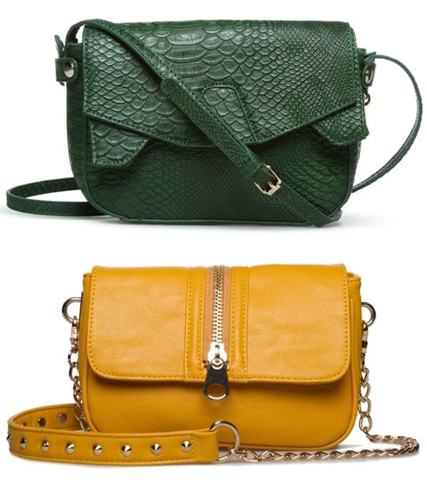 Affordable JustFab crossbody bags that we love