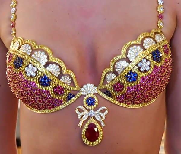 Candice Swanepoel Wears $10 Million Royal Fantasy Bra