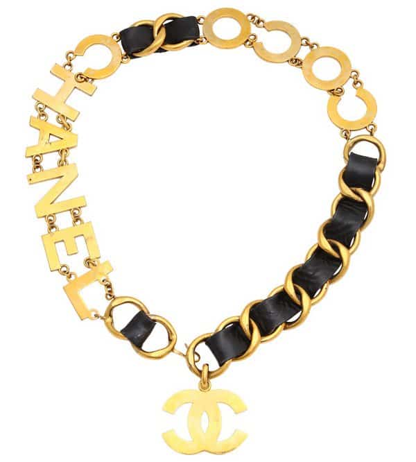 Vintage Chanel - Coco Chanel Motif Belt / Necklace