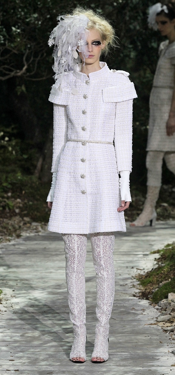 Alexa's outfit as seen at Chanel's Haute Couture Spring 2013 show during Paris Fashion Week