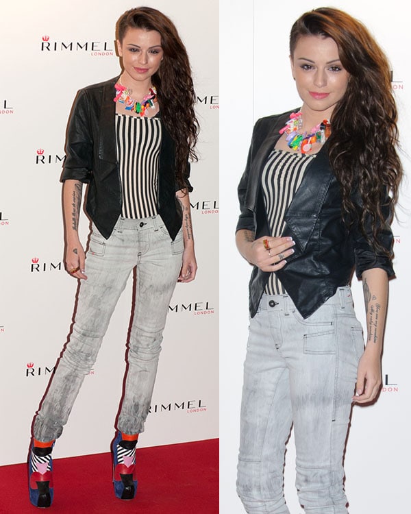 Cher Lloyd Rimmel London party