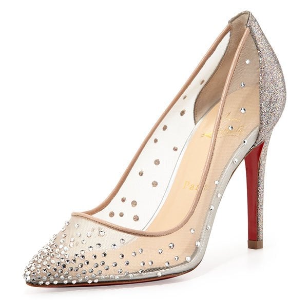 Christian Louboutin Body Strass Mesh Pumps