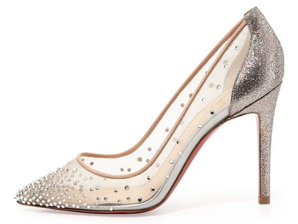 Christian Louboutin Body Strass Mesh Pumps