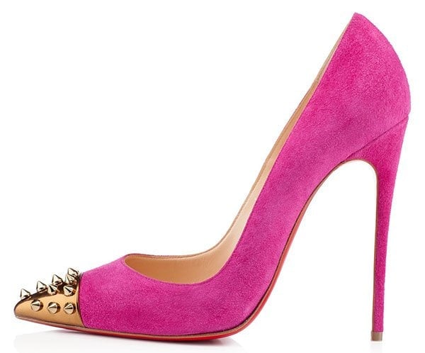 Pink Christian Louboutin Geo Pumps