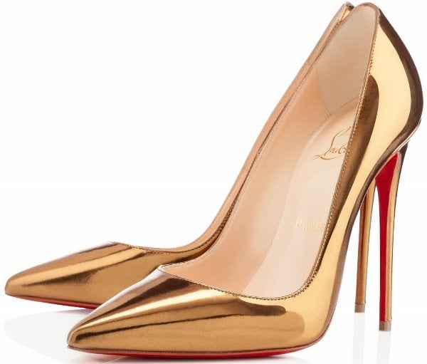 Christian Louboutin "So Kate" Pumps in Bronze