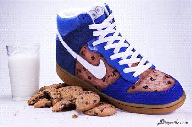 Custom-Designed Cookie Monster Nike Dunks by Diversitile