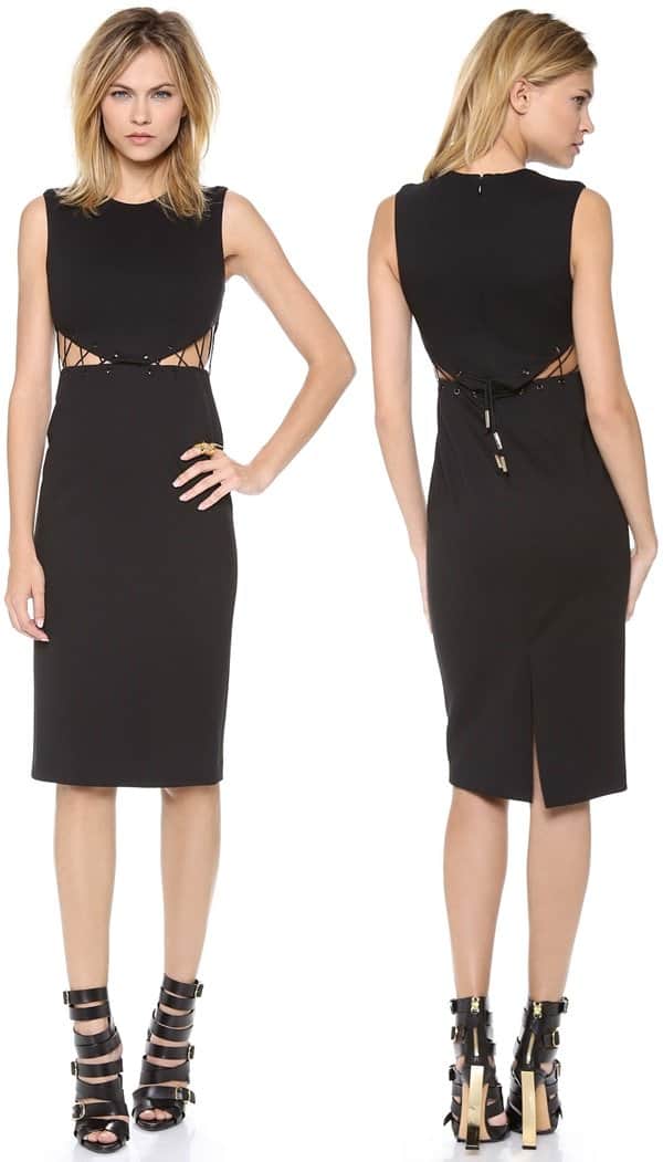 Cushnie et Ochs Sleeveless Cutout Dress