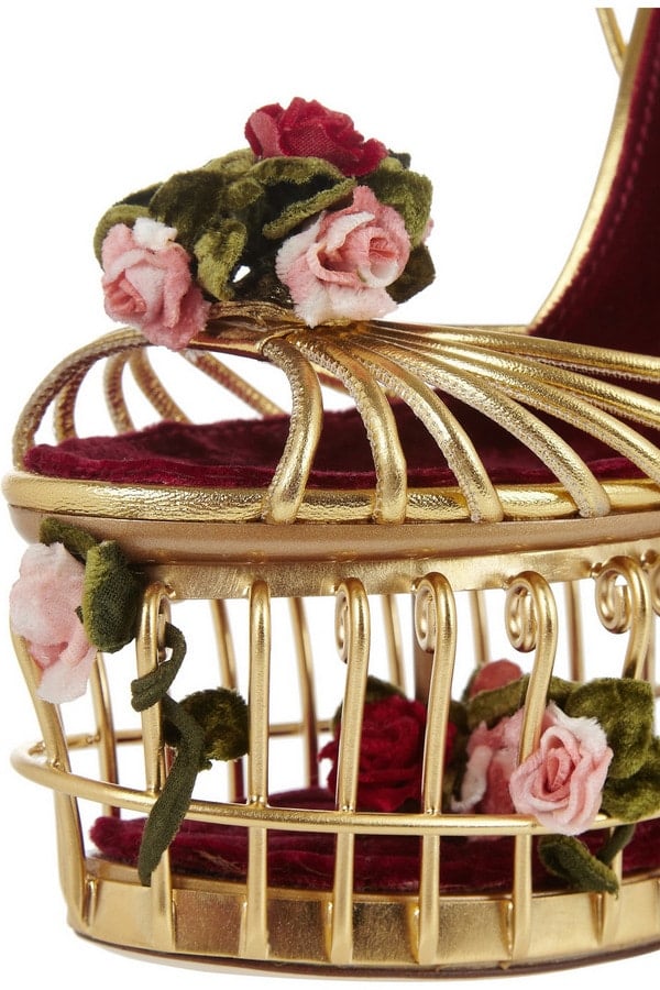 Dolce and Gabbana Cage Sandals 